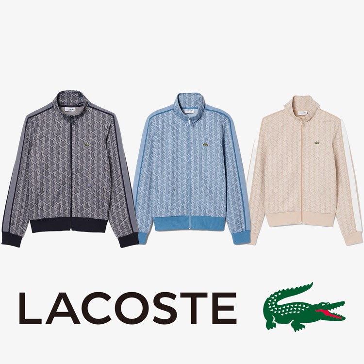LACOSTE�i���R�X�e�j�̃V���b�v�j���[�X�u�sLACOSTE ���|�I�Ȑl�C���ւ�g���b�N�W���P�b�g�ɐV�F���o��I�t�v