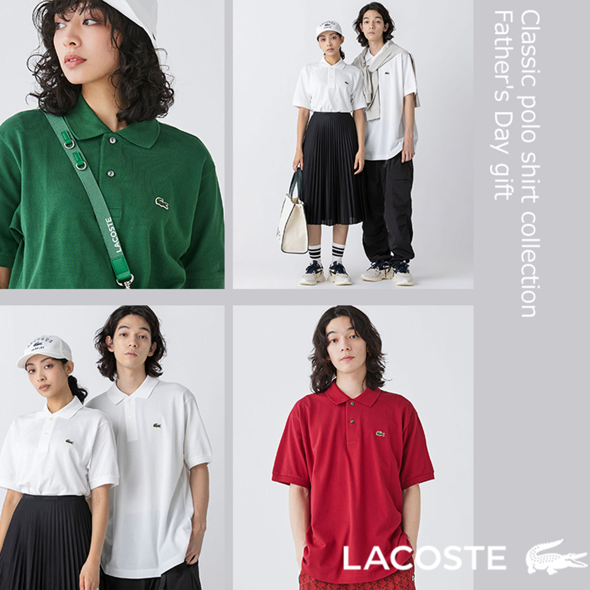 父の日ギフト 『L.12.12』定番半袖ポロシャツ【数量限定】ラッピング