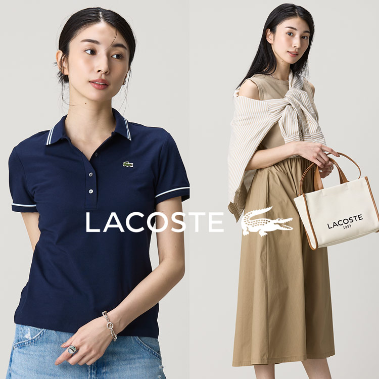 ラウンドヘム 配色リブカラー ワッフルボーダーロングスリーブTシャツ