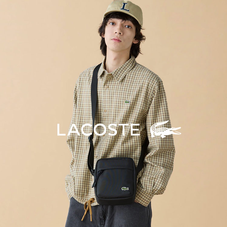 30%OFF 土日限定【新品】LACOSTE クラシック メッセンジャーバッグ メンズクラシック メッセンジャーバッグ / ショルダーバッグ