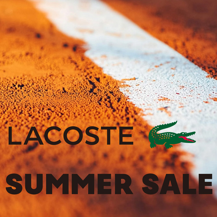 LACOSTE�i���R�X�e�j�̃V���b�v�j���[�X�u�sLACOSTE_SUMMER SALE�tLACOSTE�̉Ă��n�܂�I�v