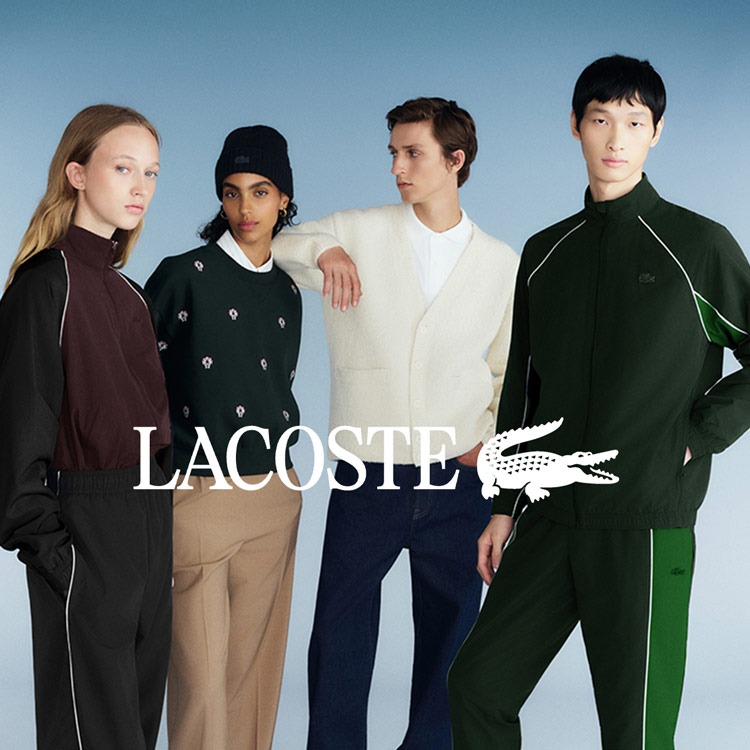 LACOSTE�i���R�X�e�j�̃V���b�v�j���[�X�u�sLACOSTE FW COLLECTION�t2026�N�H�~�̐V��R���N�V�����������I�v