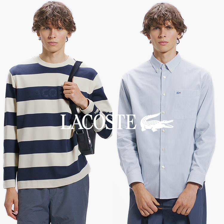 LACOSTE�i���R�X�e�j�̃V���b�v�j���[�X�u�sLACOSTE NEW ARRIVAL�t�v