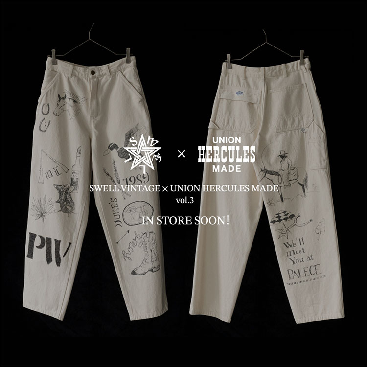 JOHNBULL�i�W�����u���j�̃V���b�v�j���[�X�u�ē���!!�ySwell Vintage × UNION HERCULES MADE�z�D�]�̔����I�v