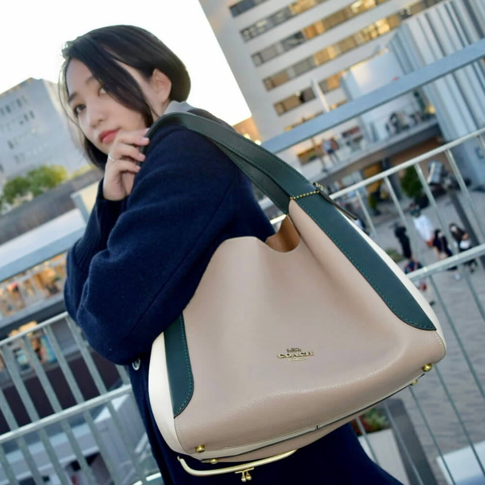 ✨美品✨COACH コーチ ハドリー ホーボー カラーブロック ショルダー ...