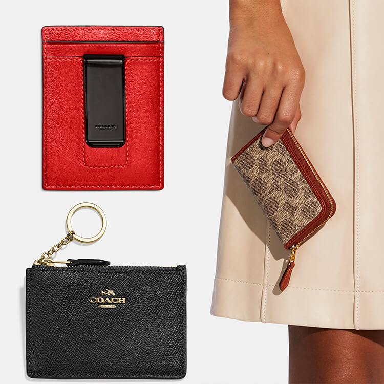 ミニ スキニー ID ケース（パスケース）｜COACH（コーチ）の 