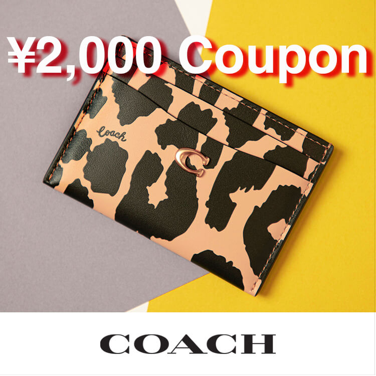 ビジネス カード ケース（名刺入れ）｜COACH（コーチ）のファッション