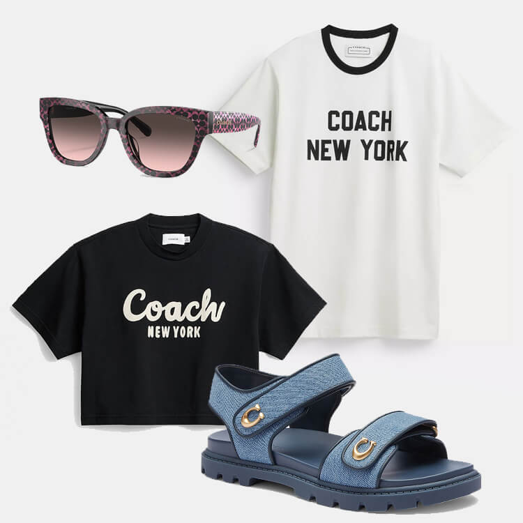 COACH｜コーチのトピックス「Tシャツ・サンダル・サングラス／COACH」 - ZOZOTOWN