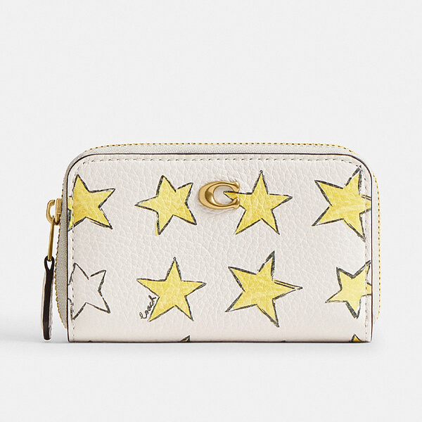Coach Outlet Double Zip Wallet In Signature Canvas | ShopSimon