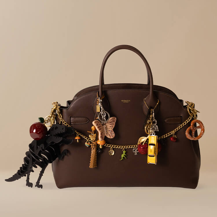 コーチ、スモールニューヨーク バッグチャーム 新作 COACH◇NYモチーフ スモール バッグ チャーム (Coach