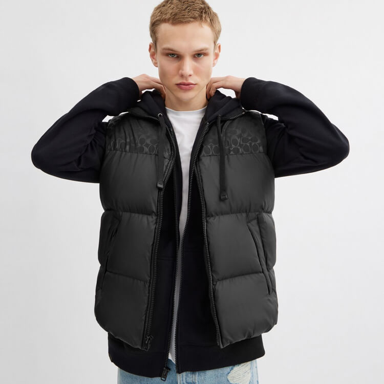 リバーシブル ボンバー ジャケット（ブルゾン）｜COACH（コーチ）の