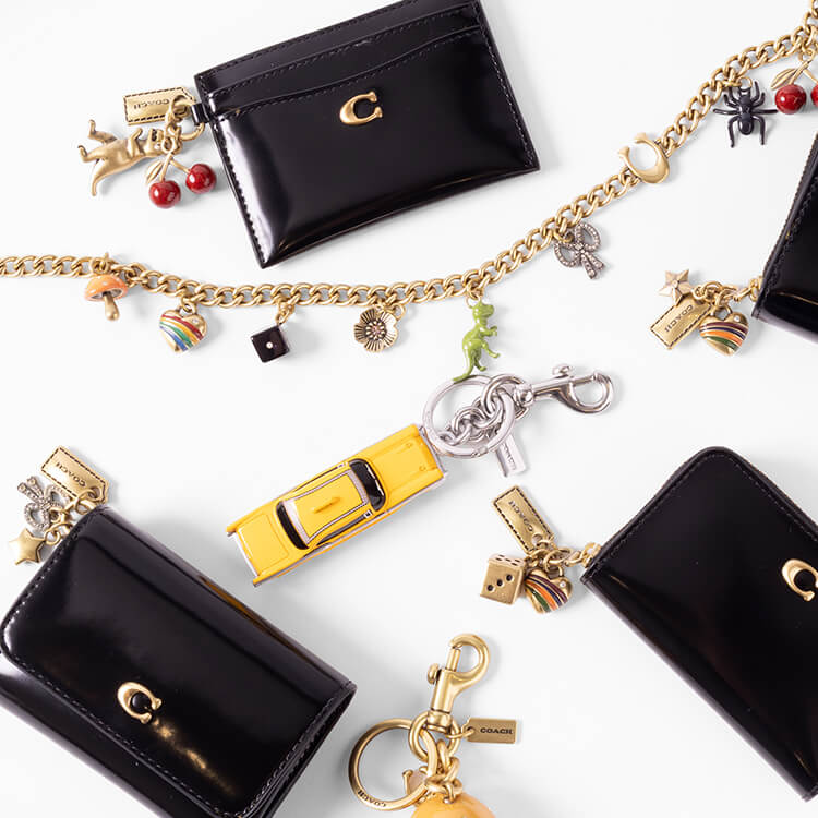 スモール アップル バッグ チャーム（キーホルダー）｜COACH（コーチ