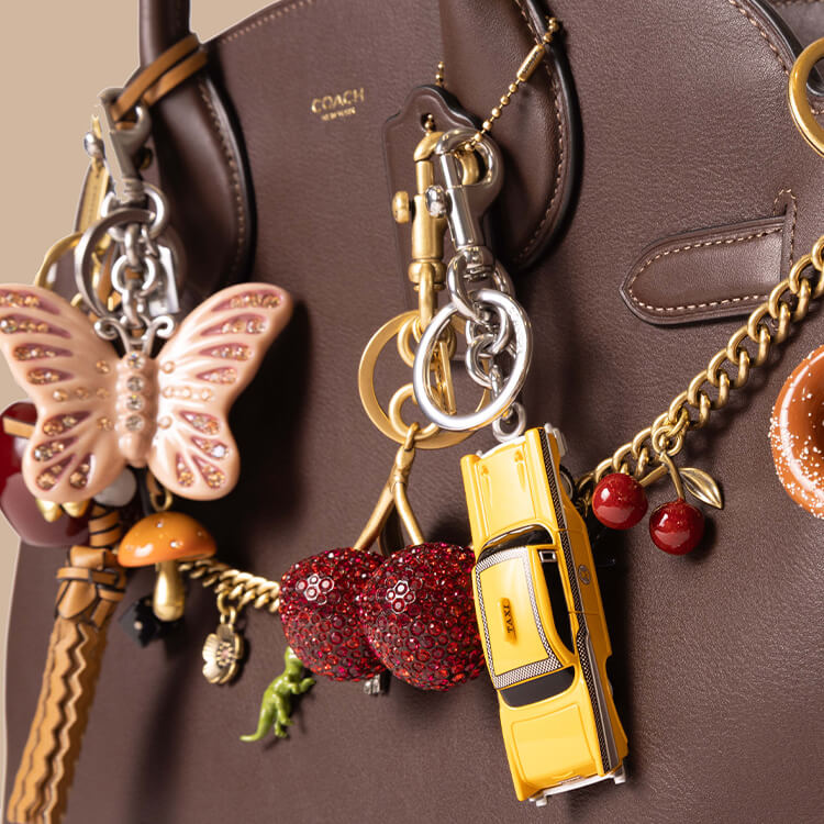 COACH コーチ C バッグチャーム キーホルダー 新品未使用 COACH（コーチ） キーホルダー チェリー バッグ チャーム : ZOZOTOWN