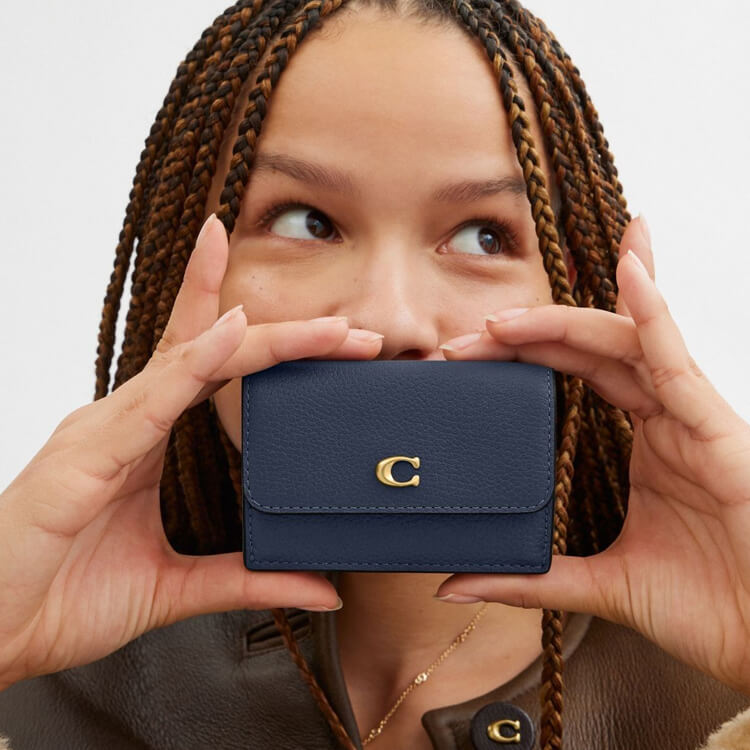 エッセンシャル スモール ジップ アラウンド カード ケース