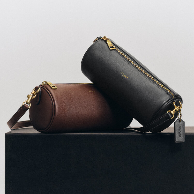 COACH�i�R�[�`�j�̃V���b�v�j���[�X�u�t�H�������������gBarrel Bag�i�o���� �o�b�O�j�h�^COACH�v