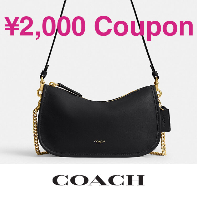 COACH�i�R�[�`�j�̃V���b�v�j���[�X�u\2,000�N�[�|���z�z���^COACH�v
