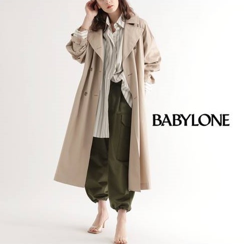 Babylone バビロンのトピックス 注目アイテム さらっと羽織るだけできれいに決まるトレンチコート Zozotown