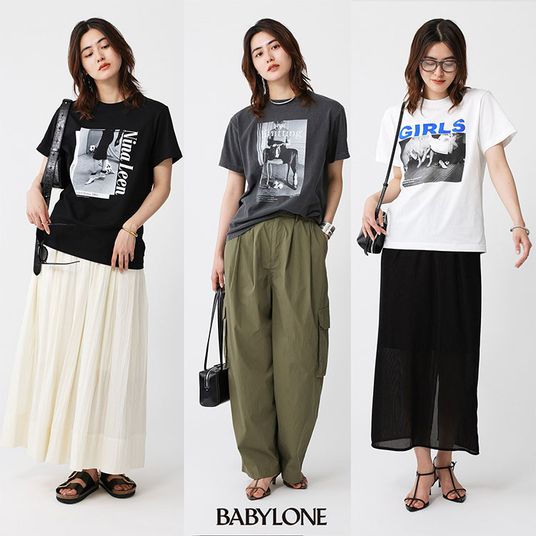 BABYLONE｜バビロンのトピックス「【NEW ARRIVAL】PRINT Tee
