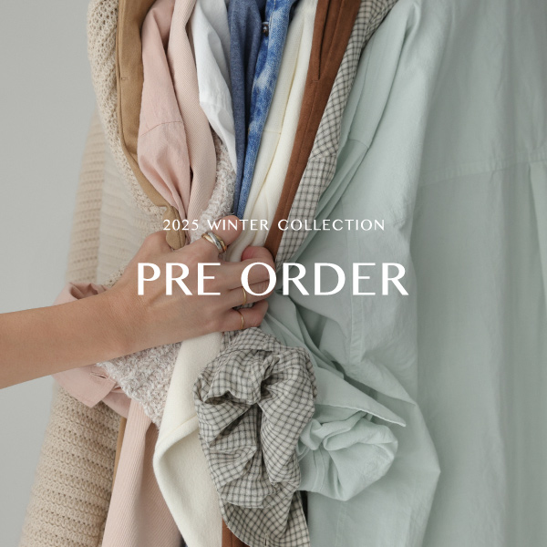 BABYLONEiorj̃Vbvj[XuyPRE ORDERz2025 WINTER COLLECTIONv