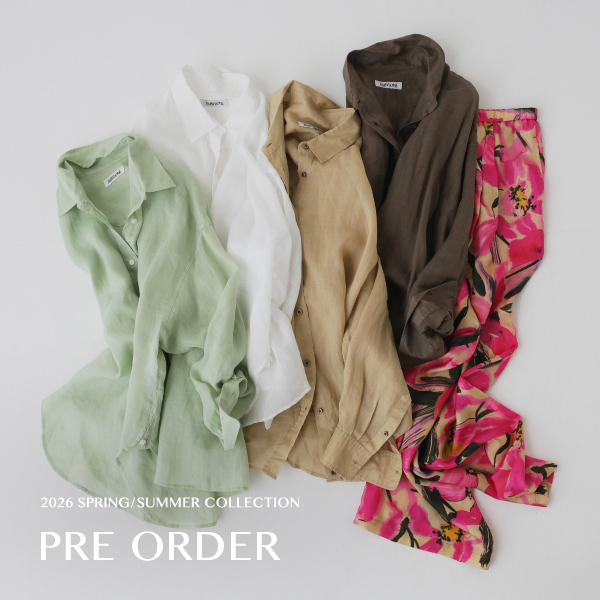 BABYLONE�i�o�r�����j�̃V���b�v�j���[�X�u�yPRE ORDER�z2026 SPRING/SUMMER COLLECTION�v