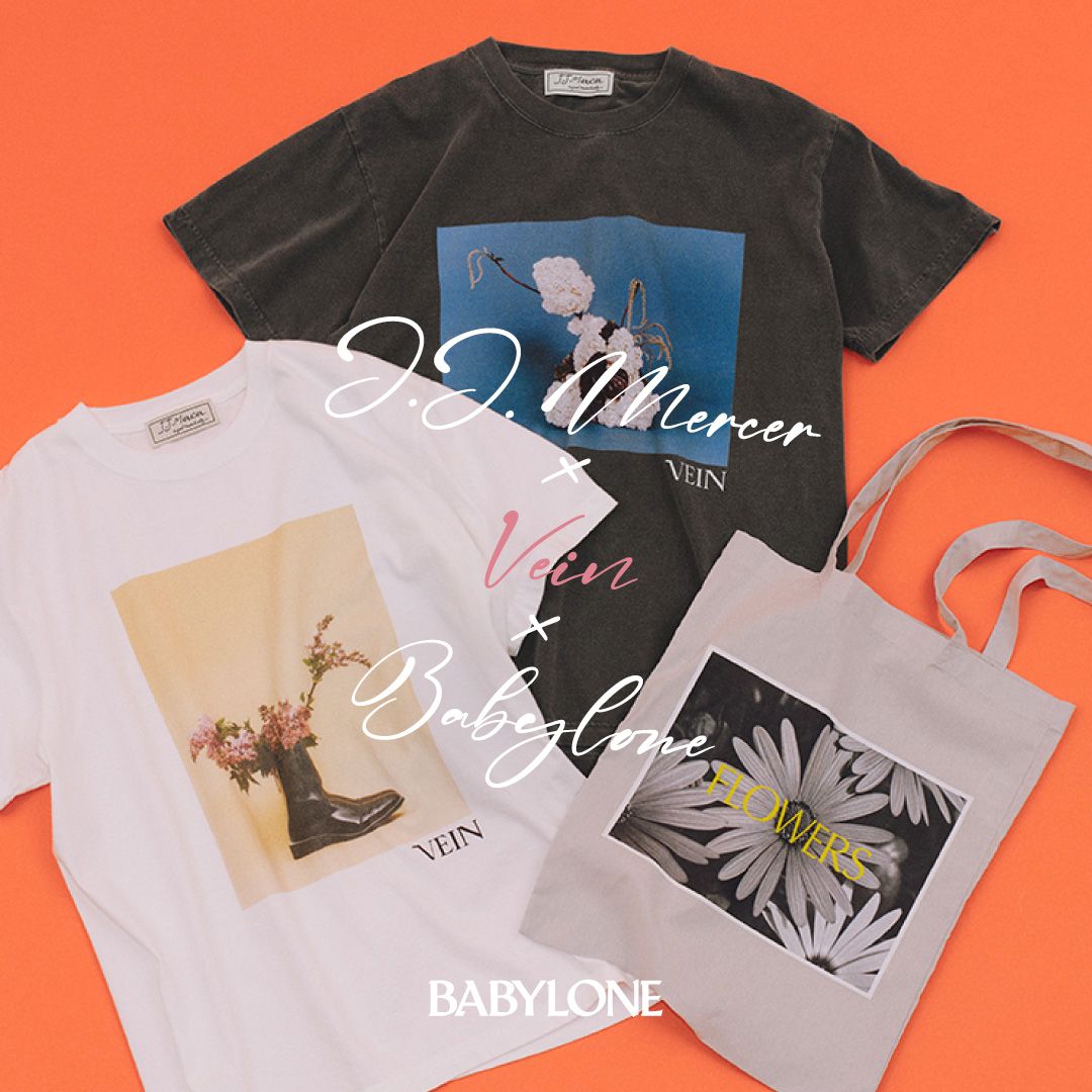 BABYLONE�i�o�r�����j�̃V���b�v�j���[�X�u�yJ.J. Mercer×VEIN×BABYLONE�z�g���v���R���{�A�C�e���v