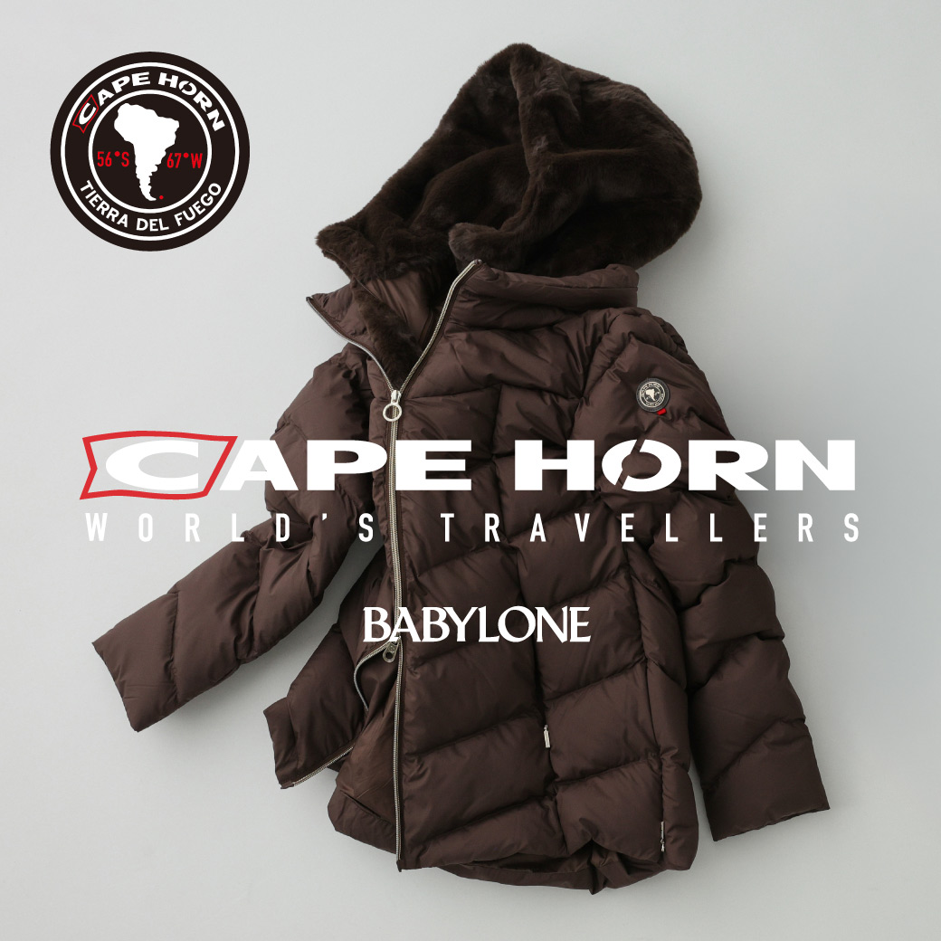 BABYLONE�i�o�r�����j�̃V���b�v�j���[�X�u�yCAPE HORN�z�y���E�@�\���E�f�U�C���S�Ă����˔������_�E���v