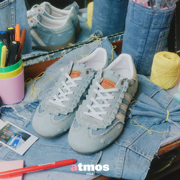 atmos�i�A�g���X�j�̃V���b�v�j���[�X�uadidas HANDBALL SPEZIAL LO PRO ATMOS PINK DENIM�v