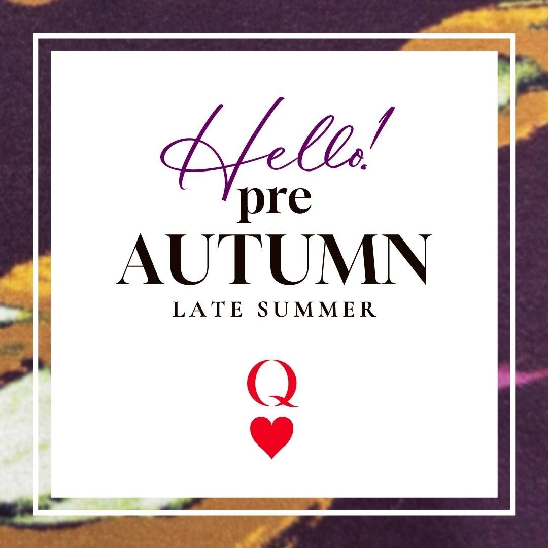 Q�i�L���[�j�̃V���b�v�j���[�X�uHELLO PRE AUTUMN�v