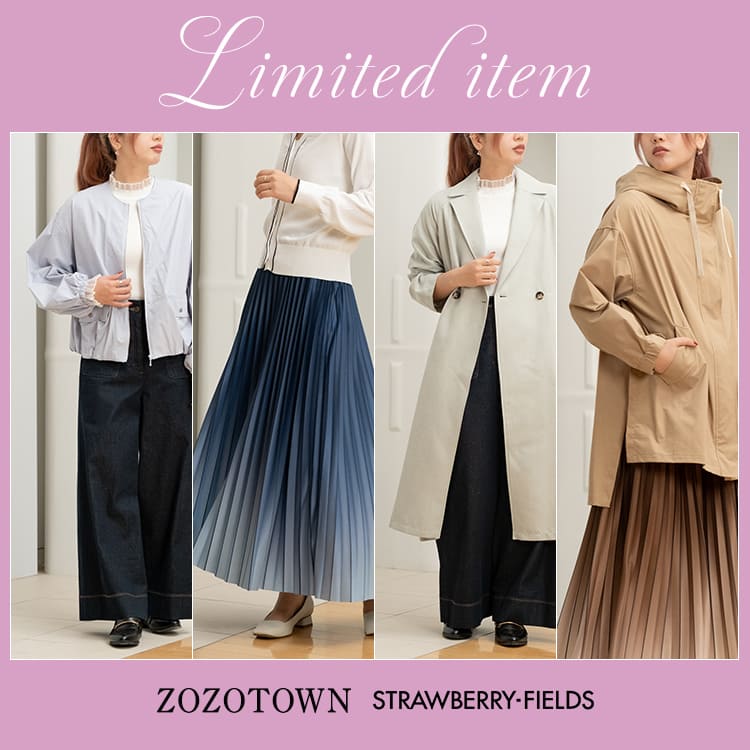 STRAWBERRY-FIELDS�i�X�g���x���[�t�B�[���Y�j�̃V���b�v�j���[�X�u�yZOZOTOWN����A�C�e���z�v