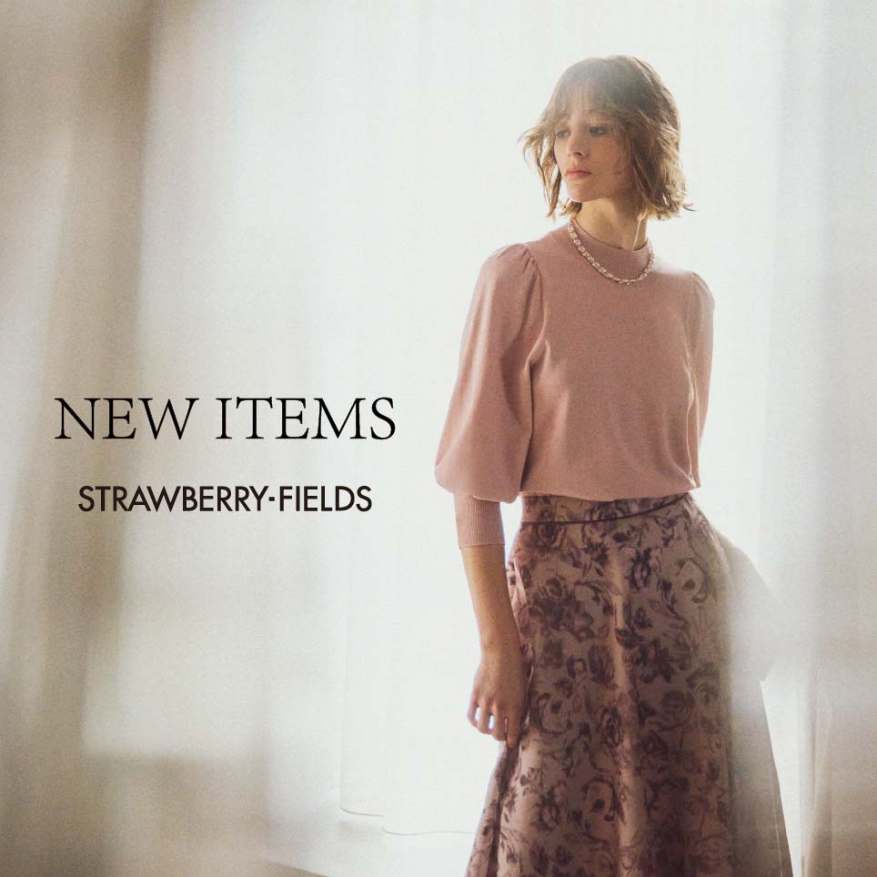 センタープリーツ半袖ワンピース（ワンピース）｜STRAWBERRY-FIELDS