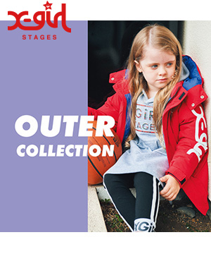 X Girl Stages エックスガール ステージスのトピックス X Girl Stages Xlarge Kids アウターコレクション Zozotown