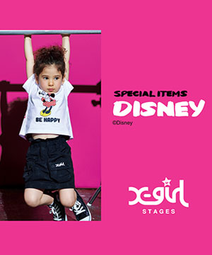 X Girl Stages エックスガール ステージスのトピックス X Girl Stages 新作disneyコラボが入荷 Zozotown