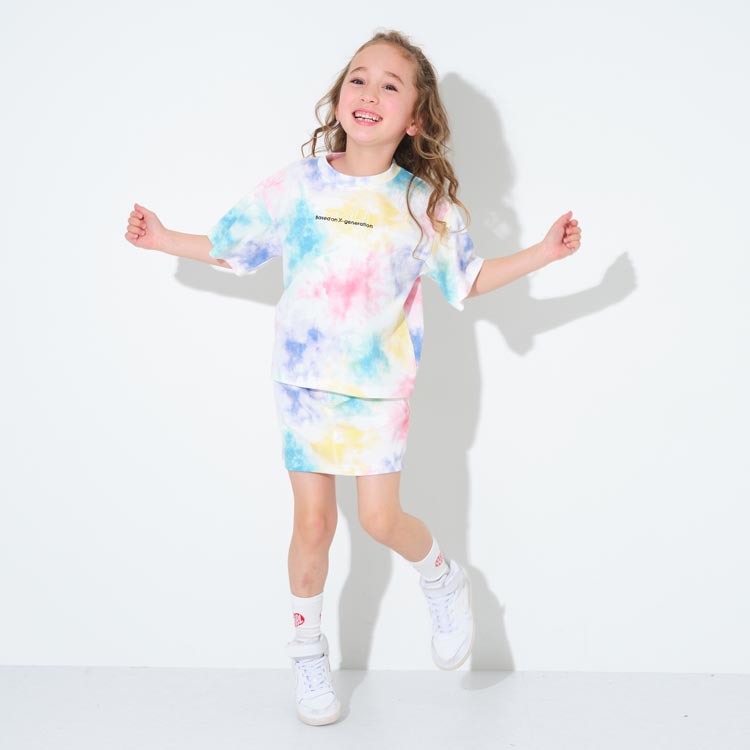 X Girl Stages エックスガール ステージスのトピックス X Girl Stages 春を感じるタイダイ柄 Zozotown