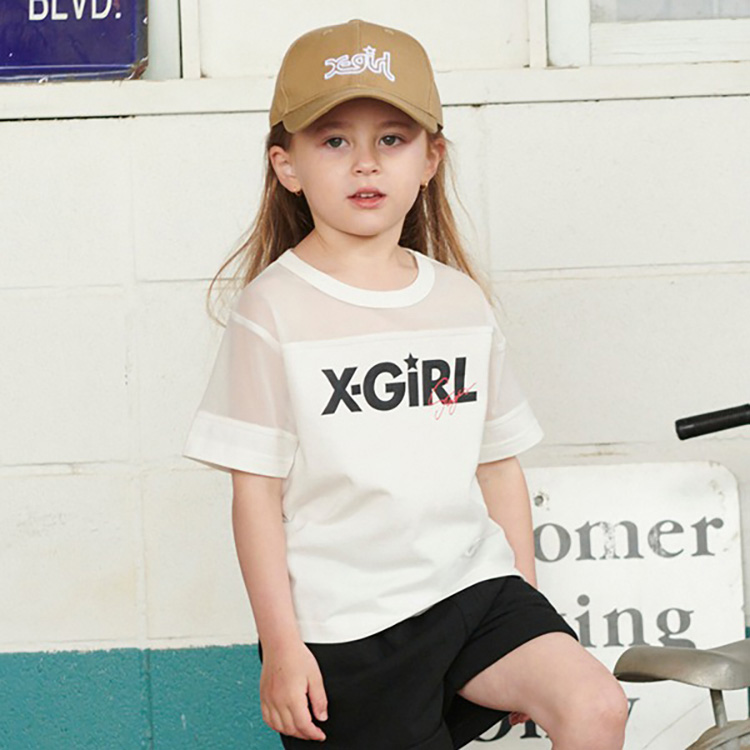 X Girl Stages エックスガール ステージスのトピックス X Girl Stages オンライン限定 シースルーtシャツ Zozotown
