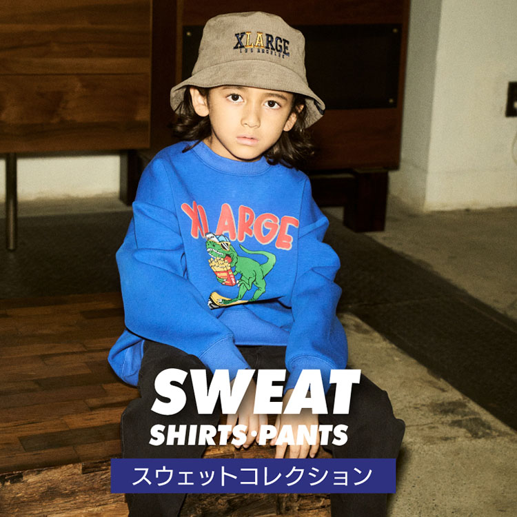 サイズ120センチX-girl Stages XLARGE KIDS エックスガール スウェット