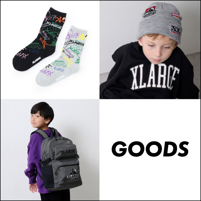 X-girl Stages�i�G�b�N�X�K�[�� �X�e�[�W�X�j�̃V���b�v�j���[�X�u�yXLARGE KIDS�z�V�w���ɂ������߃O�b�Y���v