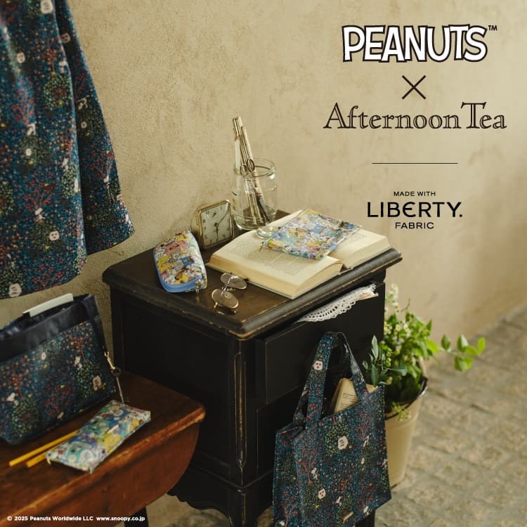 Afternoon Tea LIVINGiAt^k[eB[ErOj̃Vbvj[XuyAfternoon Tea LIVINGzSPEANUTS×oeBvgv