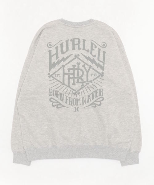 Hurley:ハーレー】M OVRSZ EMB ICON SWEAT CREW ロゴスウェット