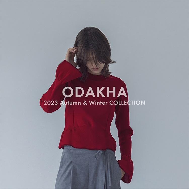 ODAKHA / plaid turtlenecked sweater(格子柄タートルネックセータート