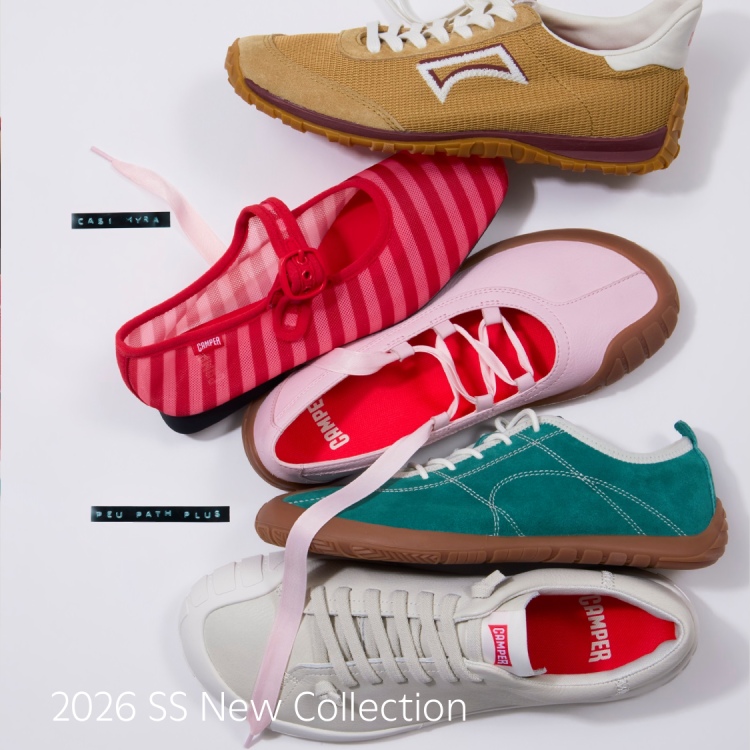 CAMPER�i�J���y�[���j�̃V���b�v�j���[�X�u�x���ɉf����A�����X�^�C���v