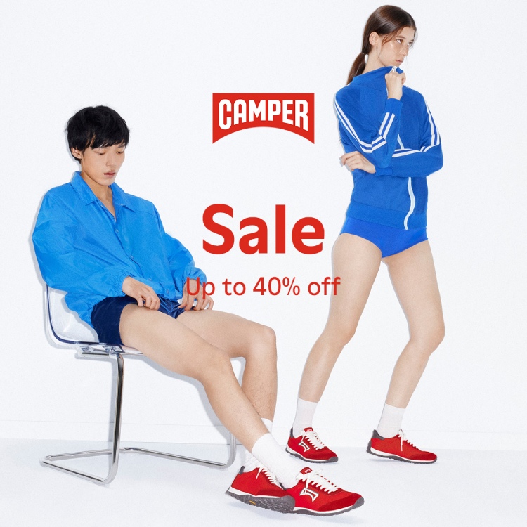 CAMPER�i�J���y�[���j�̃V���b�v�j���[�X�uSUMMER SALE �J�Ò��I�I�v