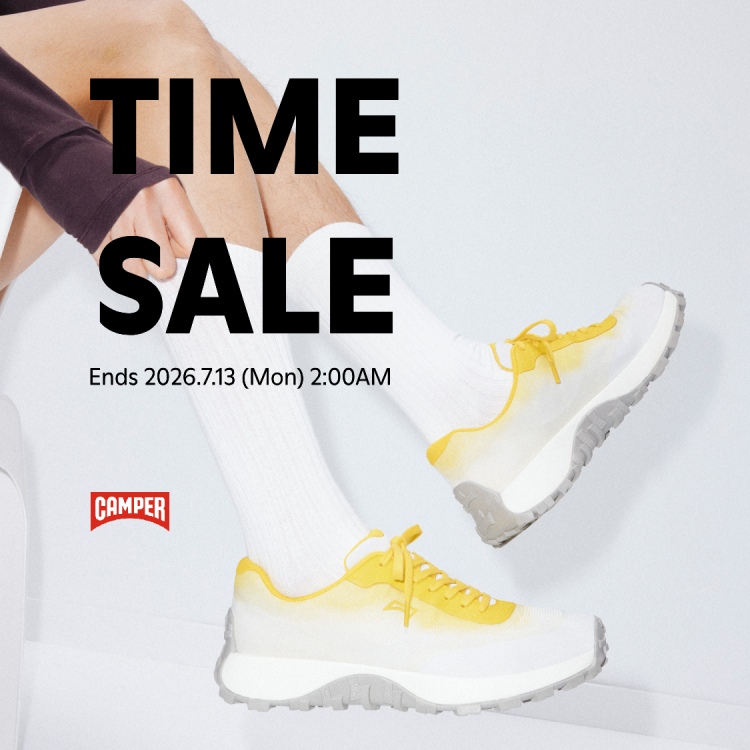 CAMPER�i�J���y�[���j�̃V���b�v�j���[�X�u�yCAMPER�zTIME SALE �J�Ò��I�I�v