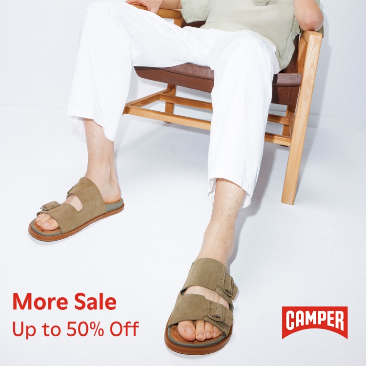CAMPER�i�J���y�[���j�̃V���b�v�j���[�X�uMORE SUMMER SALE �J�Ò��I�I�v