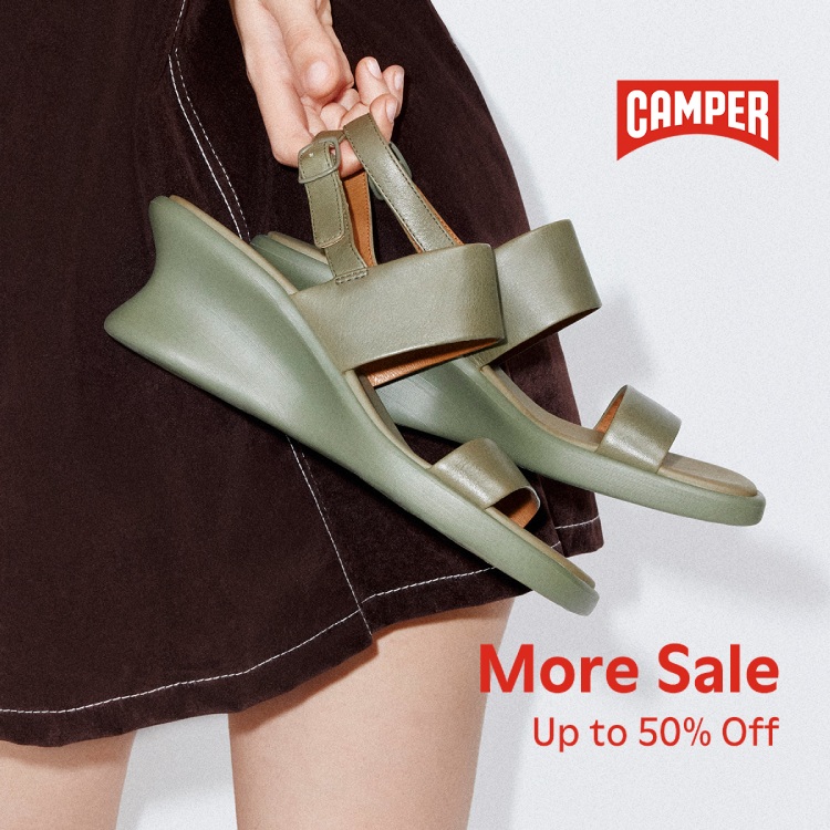 CAMPER�i�J���y�[���j�̃V���b�v�j���[�X�uMORE SUMMER SALE �J�Ò��I�I�v