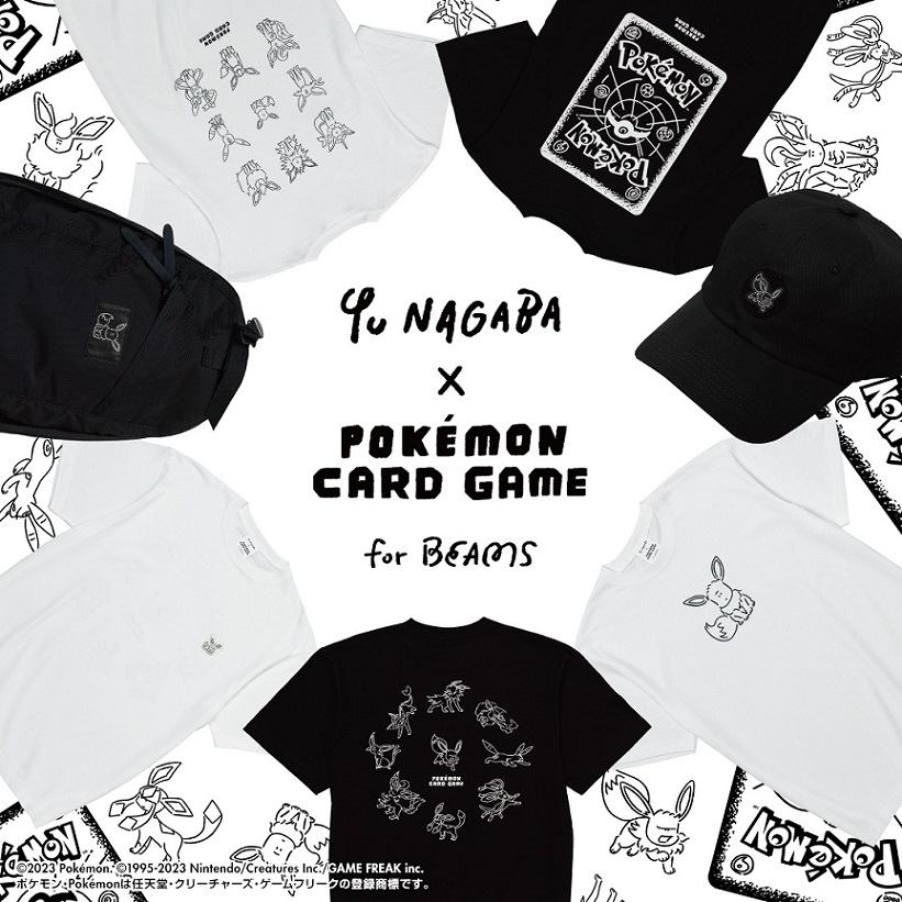 YU NAGABA×ポケモンカードゲームfor BEAMS イーブイTシャツ トップス