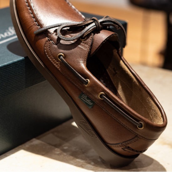 BEAMS F（ビームスF）Paraboot / BARTH ディアスキン デッキ