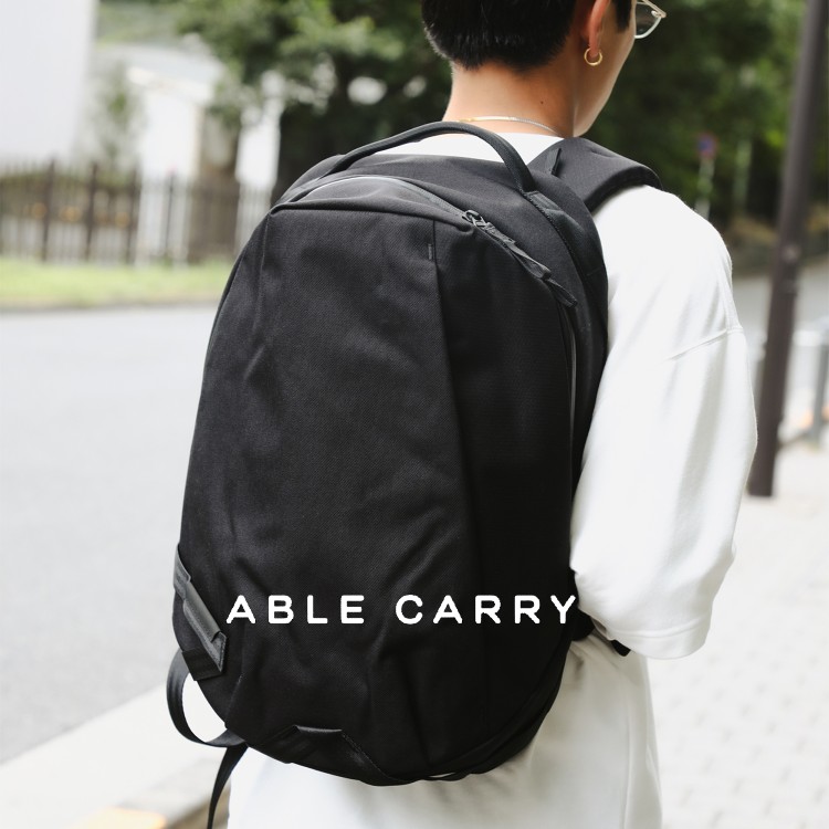 BEAMS MENir[X j̃Vbvj[XuyABLE CARRYzlC̃obNpbNfނAbvf[gčēׁIv