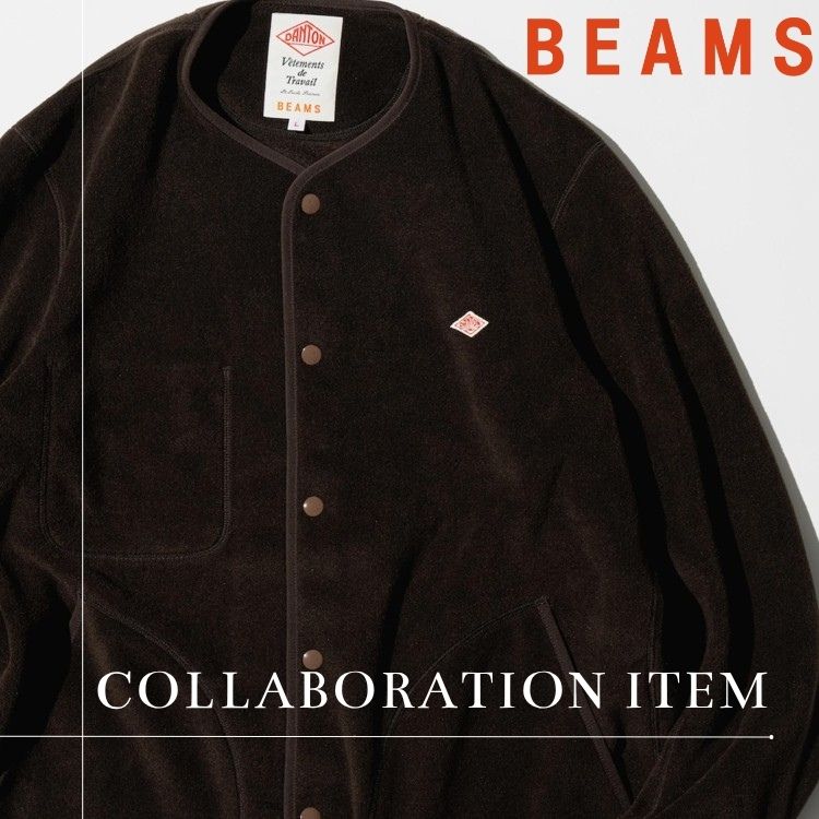 別注】DANTON / フリース ジャケット（ブルゾン）｜DANTON