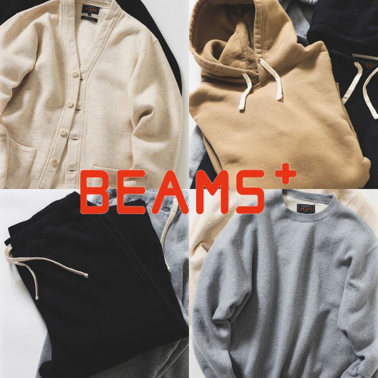 LOOPWHEELER × BEAMS PLUS / 別注 Super Heavy Weight Sweat Crew Neck