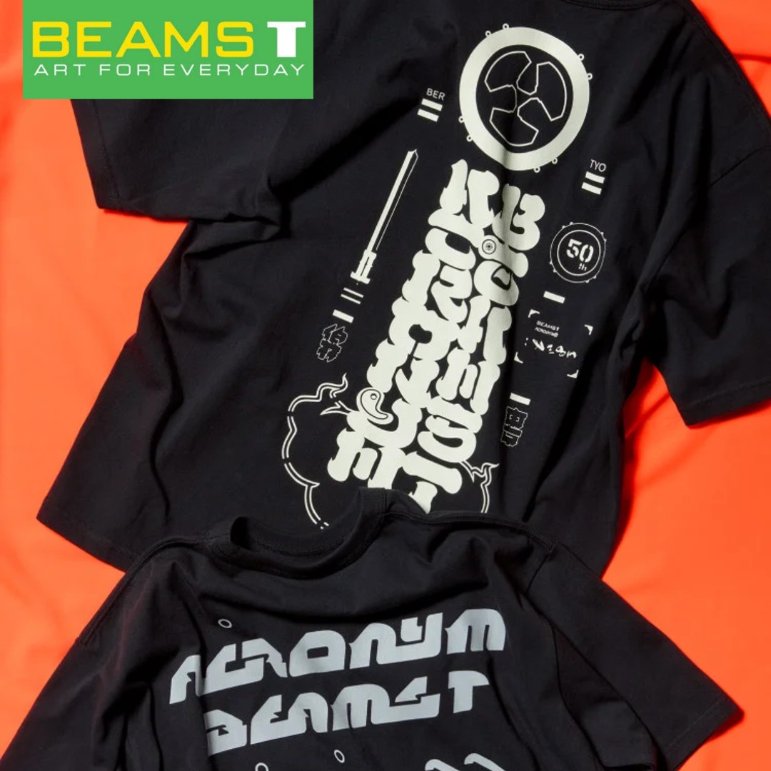 BEAMS MEN�i�r�[���X �����j�̃V���b�v�j���[�X�u�y ACRONYM ×NESM × BEAMS T �z50th�R���{���[�V�����I�v